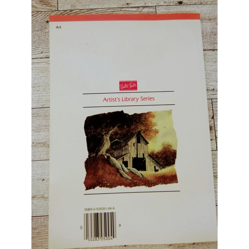 Acrylics Landscape Paint Book 1984 Walter Foster Instruction R Bradford‎ Johnson